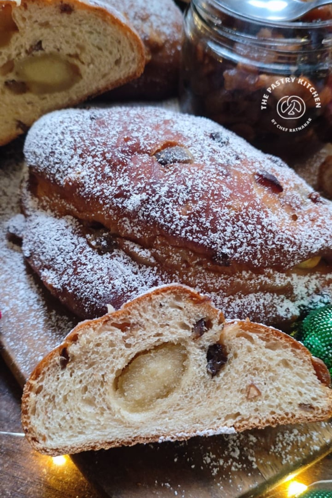 Stollen bread