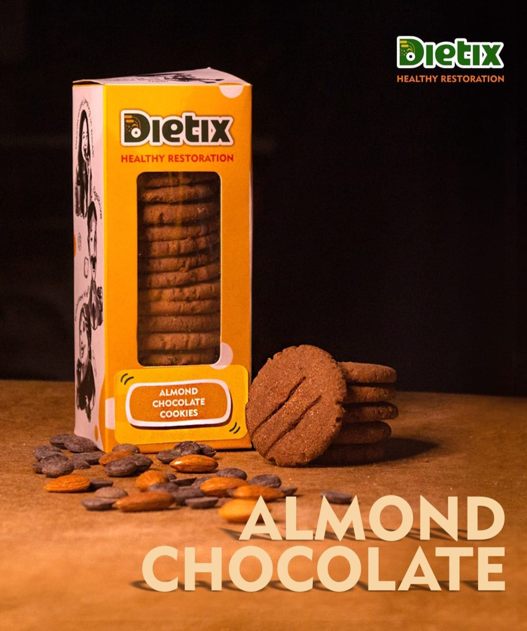 Almond Chocolate Cookies