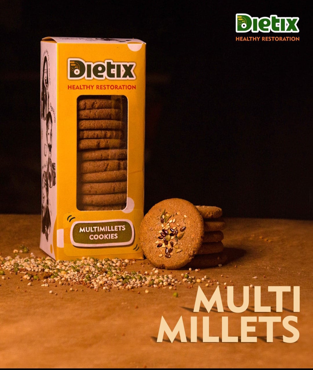 Multi Millets Cookies